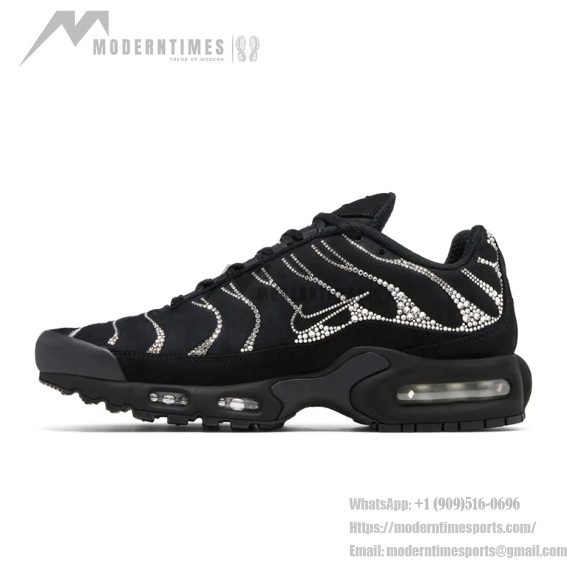 Swarovski x Nike Air Max Plus Moonlight FZ4327-001 black reflective TN sneakers