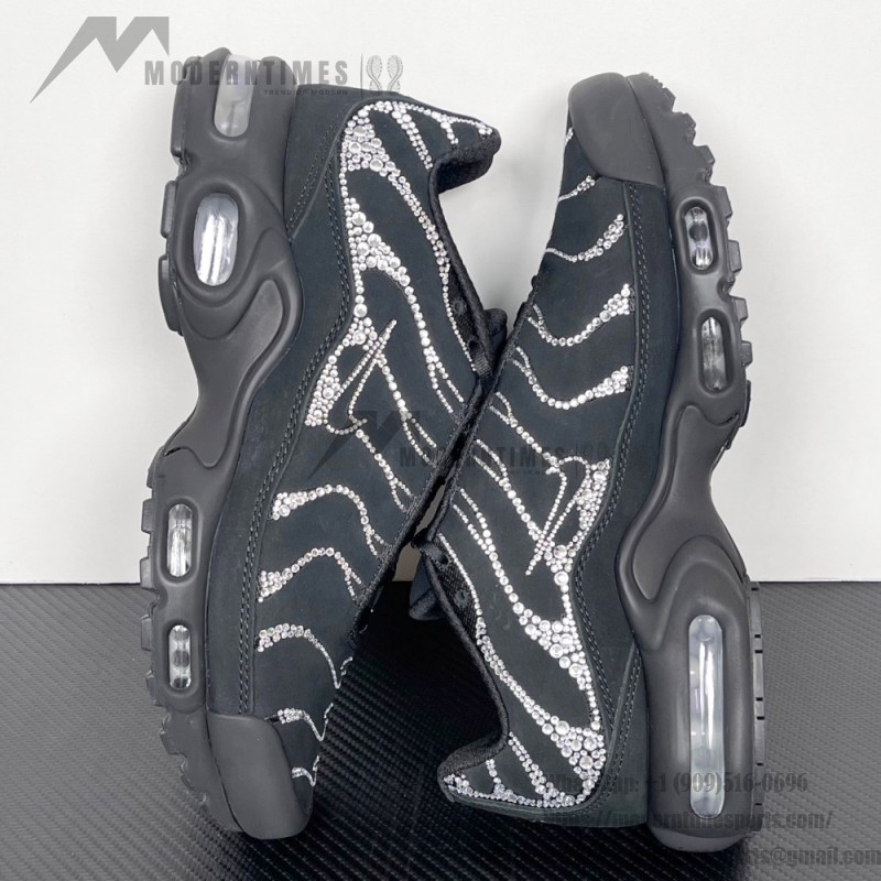 Swarovski x Nike Air Max Plus Moonlight FZ4327-001 black reflective TN sneakers