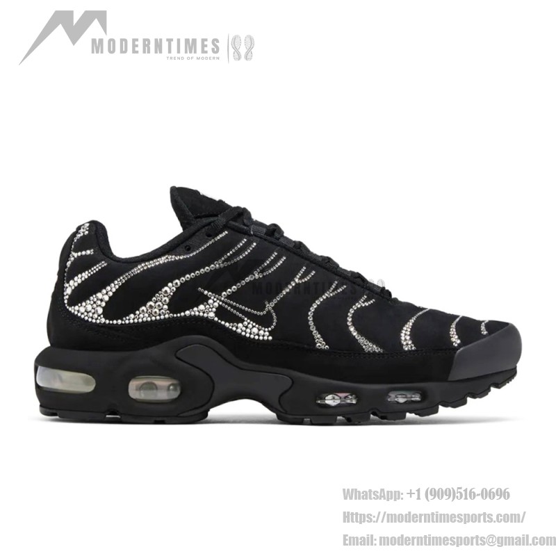 Swarovski x Nike Air Max Plus Moonlight FZ4327-001 black reflective TN sneakers