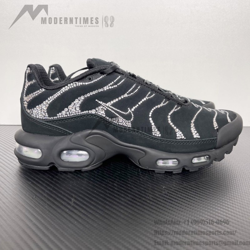 Swarovski x Nike Air Max Plus Moonlight FZ4327-001 black reflective TN sneakers