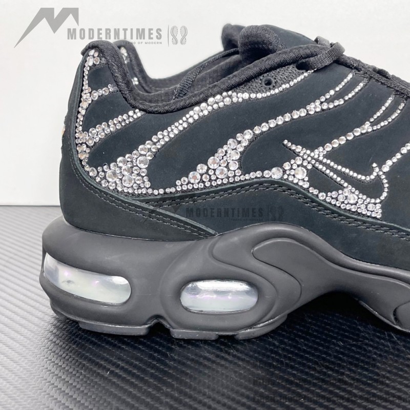 Swarovski x Nike Air Max Plus Moonlight FZ4327-001 black reflective TN sneakers