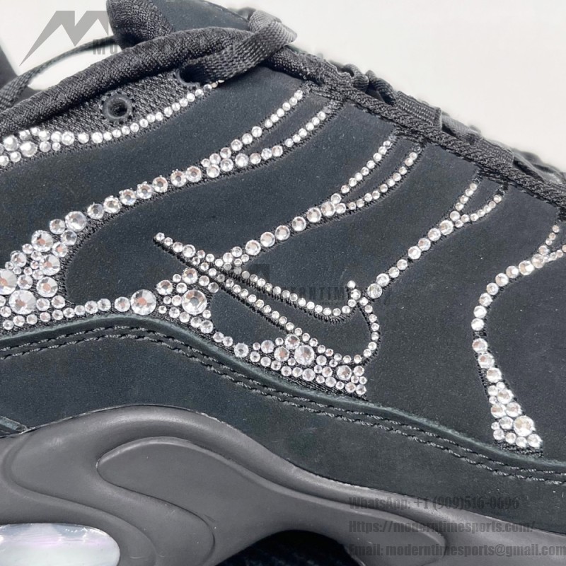 Swarovski x Nike Air Max Plus Moonlight FZ4327-001 black reflective TN sneakers