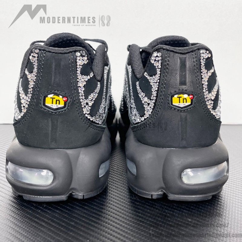 Swarovski x Nike Air Max Plus Moonlight FZ4327-001 black reflective TN sneakers