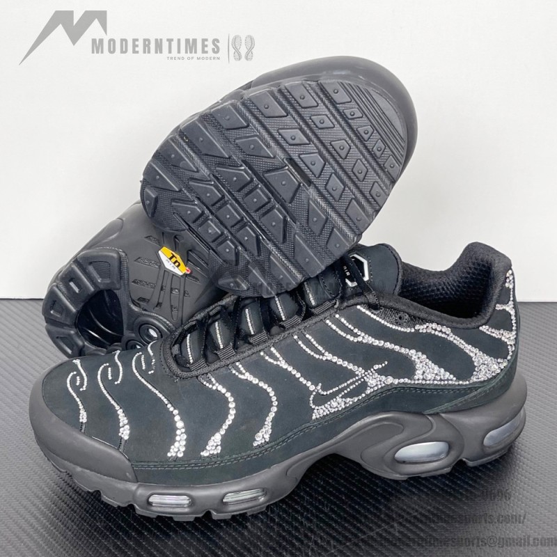 Swarovski x Nike Air Max Plus Moonlight FZ4327-001 black reflective TN sneakers
