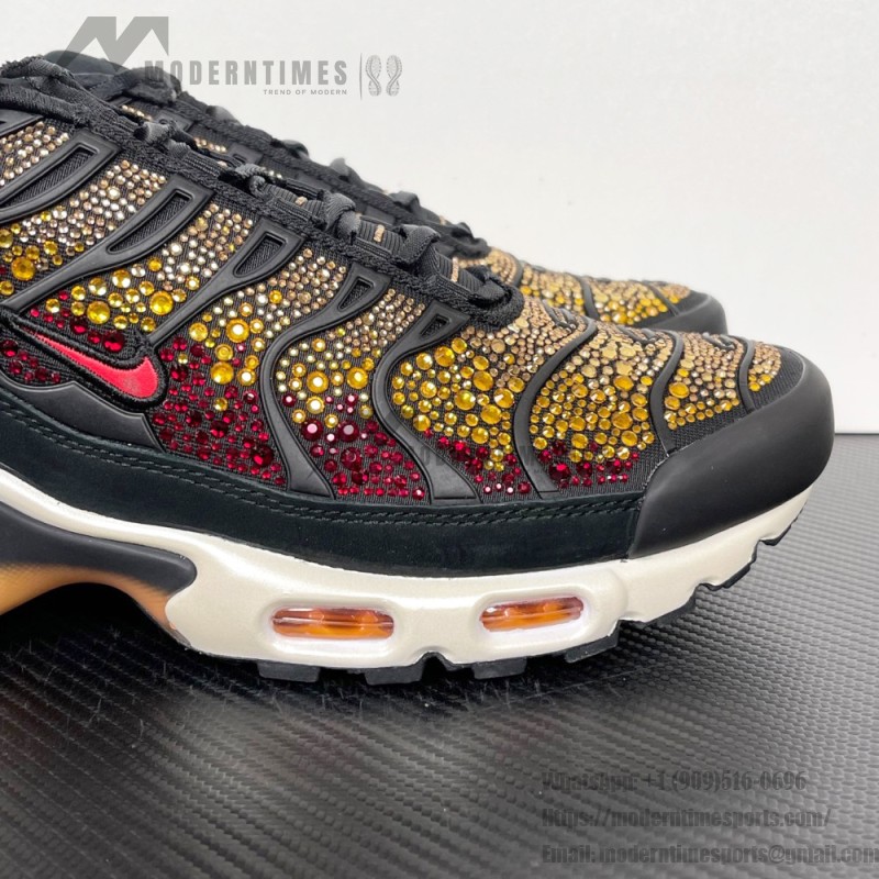 Swarovski x Nike Air Max Plus Sunset FZ9042-001 gradient reflective TN sneakers