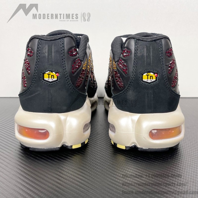 Swarovski x Nike Air Max Plus Sunset FZ9042-001 gradient reflective TN sneakers