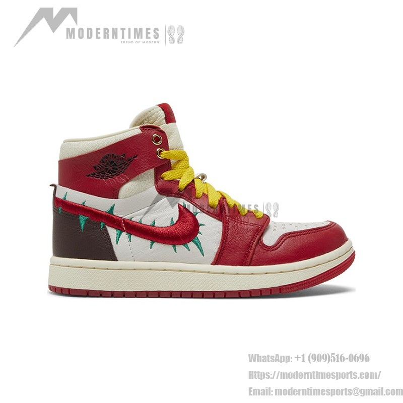 Teyana Taylor x Wmns Air Jordan 1 High Zoom Comfort 2 "A Rose From Harlem" 스니커즈