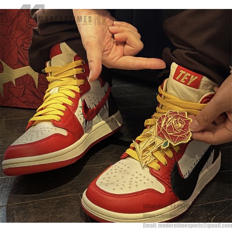 Teyana Taylor x Wmns Air Jordan 1 High Zoom Comfort 2 "A Rose From Harlem" Sneaker