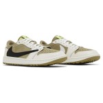 Travis Scott x Air Jordan 1 Low Golf “Olive” FZ3124-200 Sneakers