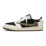 Travis Scott x Air Jordan 1 Low OG WMNS 'Olive' DZ4137-106 - Limited Edition Sneaker