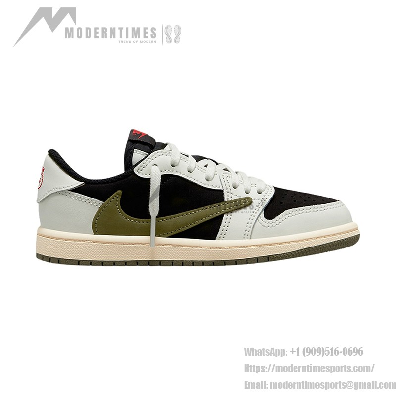 Travis Scott x Air Jordan 1 Low OG WMNS 'Olive' DZ4137-106 - Limited Edition Sneaker