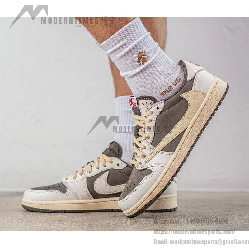 Travis Scott x Air Jordan 1 Low OG “Reverse Mocha” DM7866-162 Sneakers