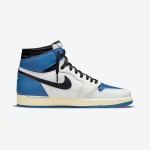 Travis Scott x Fragment Design x Air Jordan 1 High OG Blue White Black DH3227-105