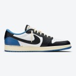 Exclusive Travis Scott x Fragment x Air Jordan 1 Low OG DM7866-140 - Triple Collaboration Limited Edition