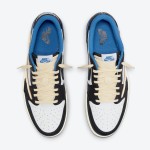 Exclusive Travis Scott x Fragment x Air Jordan 1 Low OG DM7866-140 - Triple Collaboration Limited Edition