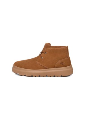 UGG 남성 버리 초카 부츠 체스넛 1151773 - 일상적인 편안함을 위한 스타일리시한 스웨이드 발목 부츠