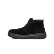 UGG Burleigh Chukka Trainer Schwarz 1151773: Stilvolle Wildleder-Chukka-Stiefel mit Leichter EVA-Sohle