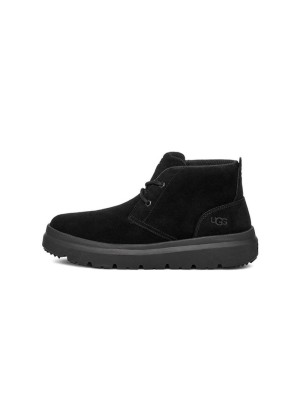 UGG Burleigh Chukka Trainer Schwarz 1151773: Stilvolle Wildleder-Chukka-Stiefel mit Leichter EVA-Sohle