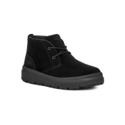 UGG Burleigh Chukka Trainer Schwarz 1151773: Stilvolle Wildleder-Chukka-Stiefel mit Leichter EVA-Sohle