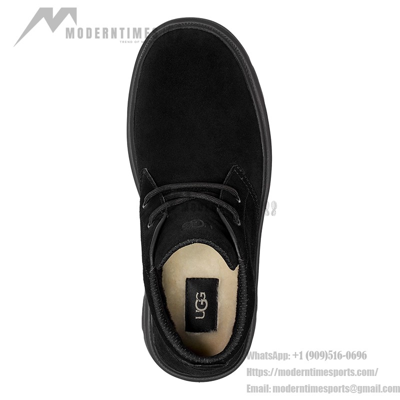 UGG Burleigh Chukka Trainer Black 1151773 - Stylish Suede Chukka Boots with Lightweight EVA Sole