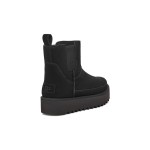 UGG Chelsea Platform Mini Black 1158051 - Sleek Suede Boots with Bold Platform Sole