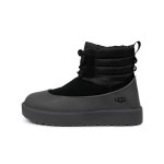 UGG Classic Mini Lace-Up Weather Boots with Waterproof Upper and Sheepskin Lining