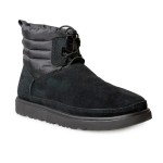 UGG Classic Mini Lace-Up Weather Boots with Waterproof Upper and Sheepskin Lining