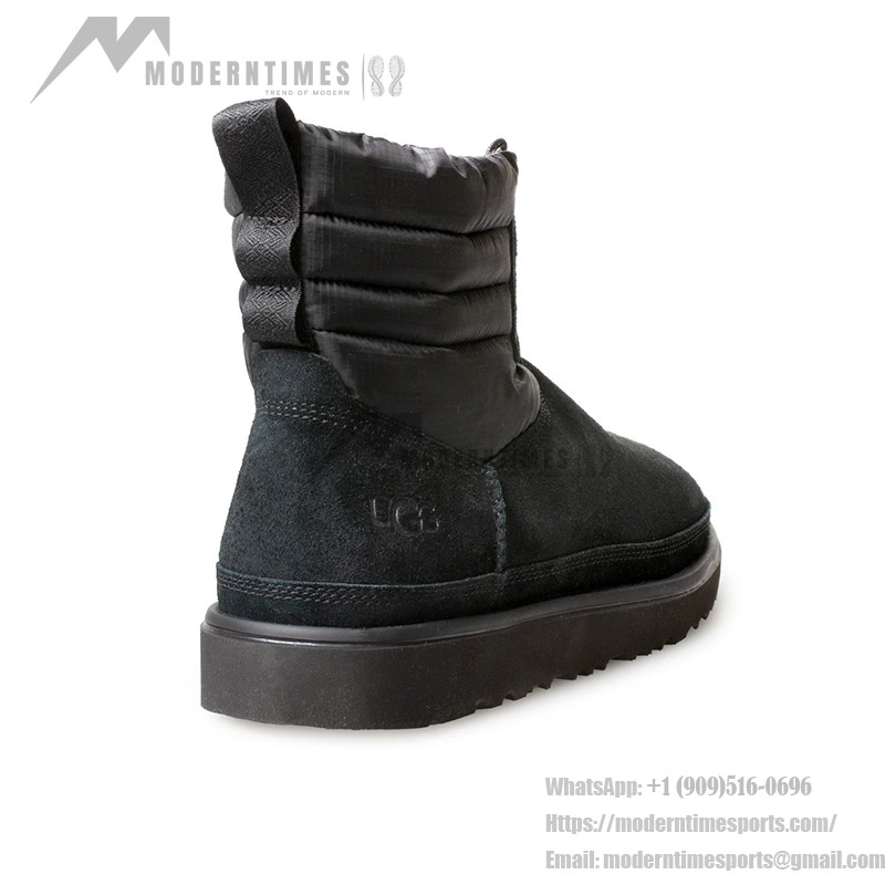 UGG Classic Mini Schnürstiefel Wetterfest mit Wasserdichtem Obermaterial und Schaffellfutter