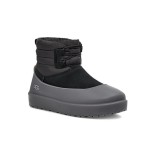 UGG Classic Mini Lace-Up Weather Boots with Waterproof Upper and Sheepskin Lining