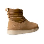 UGG Classic Mini Schnürstiefel Wetterfest Kastanienbraun 1120849 - Wasserdichte Schaffellstiefel