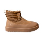 UGG Classic Mini Schnürstiefel Wetterfest Kastanienbraun 1120849 - Wasserdichte Schaffellstiefel