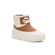 UGG クラシック ミニ レースアップ ウェザーブーツ チェスナット/ホワイトキャップ 1120849 - 防水シープスキンブーツ オールウェザー対応