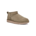 UGG Classic Ultra Mini Antelope Boots with Sheepskin Lining