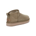 UGG Classic Ultra Mini Antelope Boots with Sheepskin Lining