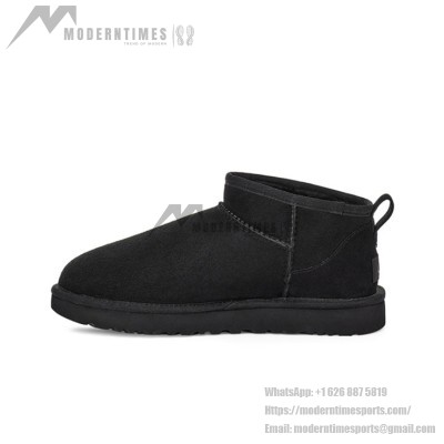UGG Classic Ultra Mini Antilope Black 1116109: Ultimate Comfort in a Sleek Design