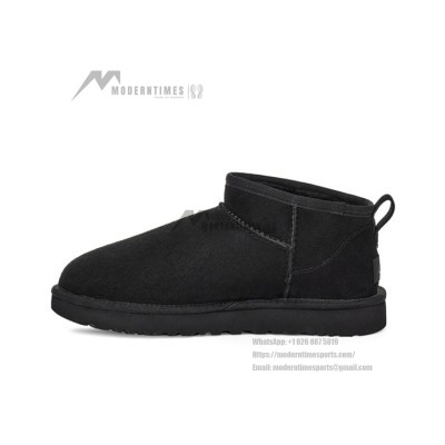 UGG Classic Ultra Mini Antilope Black 1116109: Ultimate Comfort in a Sleek Design