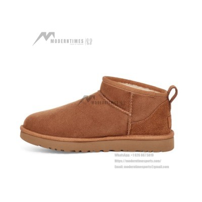UGG Classic Ultra Mini Chestnut 1116109 - Cozy Sheepskin Boots for Everyday Comfort