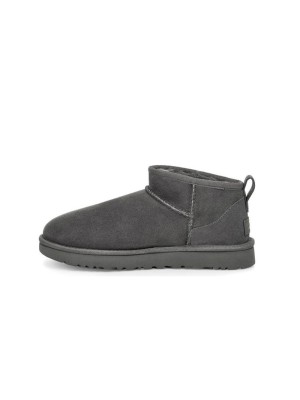 UGG Classic Ultra Mini Grau 1116109 - Gemütliche Schaffellstiefel für den täglichen Komfort