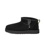 UGG クラシック ウルトラ ミニ ジップ ブーツ ブラック 1143984 - 防水冬用ブーツ