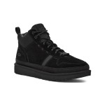 UGG Highland Hi Heritage Trainer Black 1144054 High-Top Sneakers with Premium Suede and EVA Sole