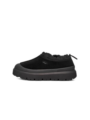 UGG Men's Tasman Weather Hybrid Black 1144096: Stylish and Weather-Resistant Slip-On Shoes