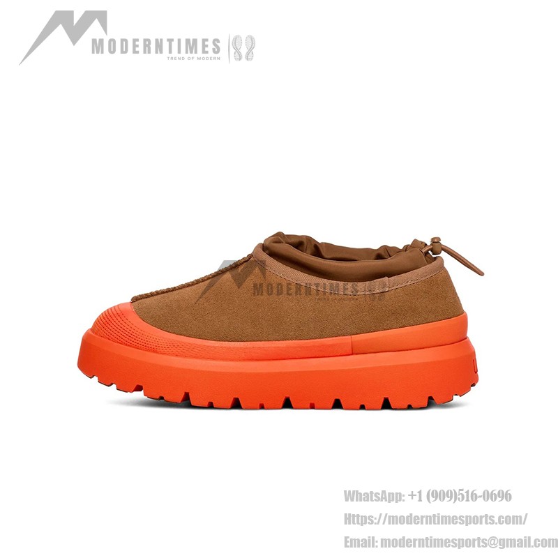 UGG Herren Tasman Weather Hybrid Kastanie/Orange 1144096 - Stilvolle Wasserdichte Wildlederschuhe für Outdoor-Abenteuer