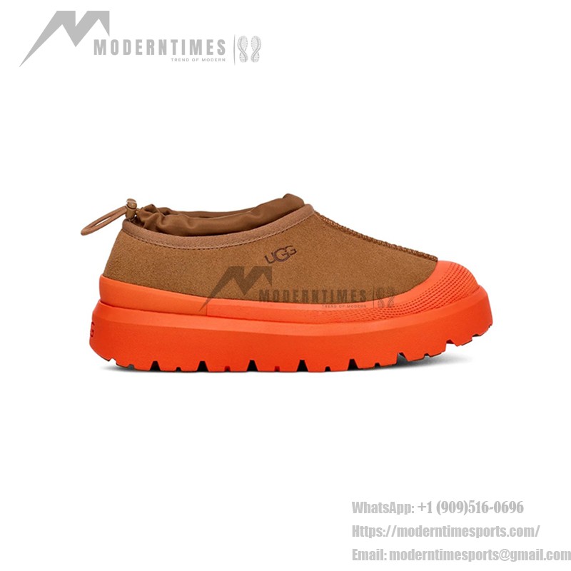 UGG Men's Tasman Weather Hybrid Chestnut/Orange 1144096 - Stylish Waterproof Suede Shoes for Outdoor Adventures