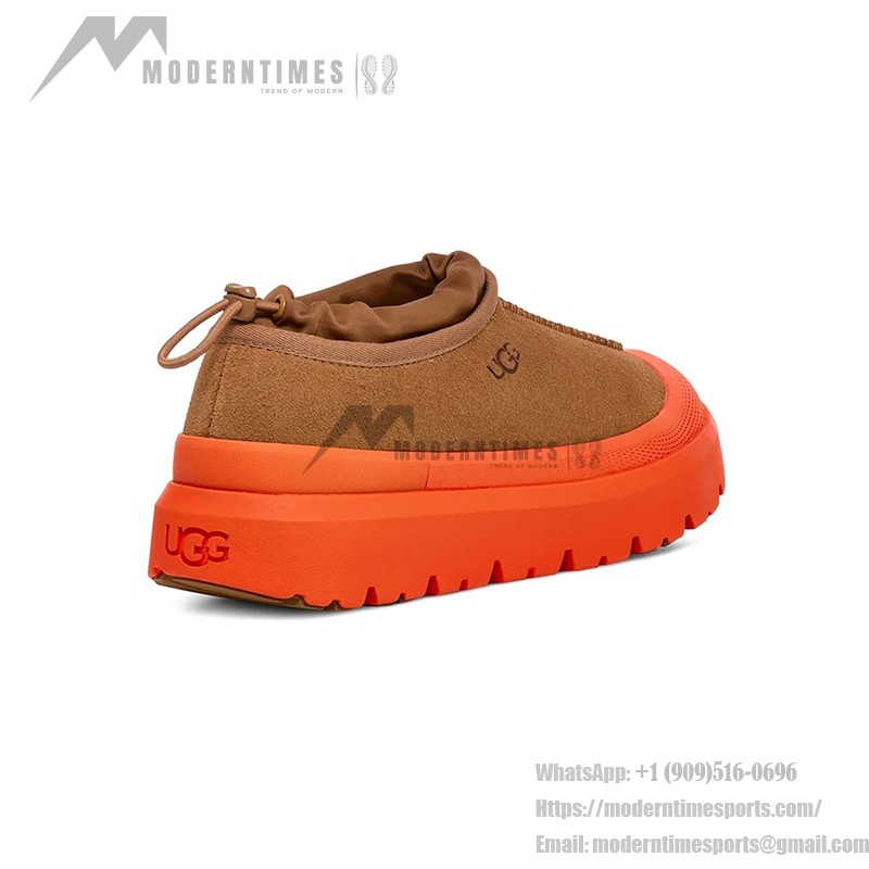 UGG Men's Tasman Weather Hybrid Chestnut/Orange 1144096 - Stylish Waterproof Suede Shoes for Outdoor Adventures