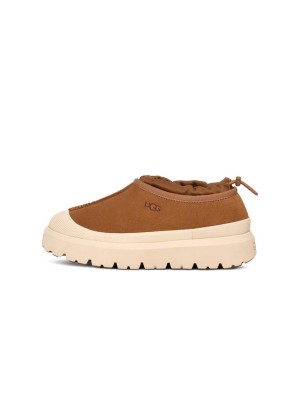 UGG Men's Tasman Weather Hybrid Chestnut/Whitecap 1144096 - Stylish and Waterproof Suede Shoes for Outdoor Adventures