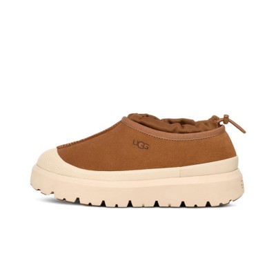 UGG Men's Tasman Weather Hybrid Chestnut/Whitecap 1144096 - Stylish and Waterproof Suede Shoes for Outdoor Adventures