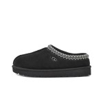 UGG Tasman Slipper Black 20230916_012356_526 with Sheepskin Lining and Tasman Embroidery