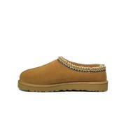 UGG Damen Tasman Hausschuh Chestnut 5950-CHE - Bequeme Hausschuhe aus Wildleder mit Lammfellfutter für drinnen und draußen