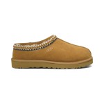 UGG レディース タスマン スリッパ チェスナット 5950-CHE - シープスキンライニング付きスエードスリッパ