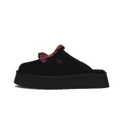 UGG Tazzle Schwarze Damen-Plateau-Hausschuhe 1152677 - Gemütliche und stilvolle Hausschuhe